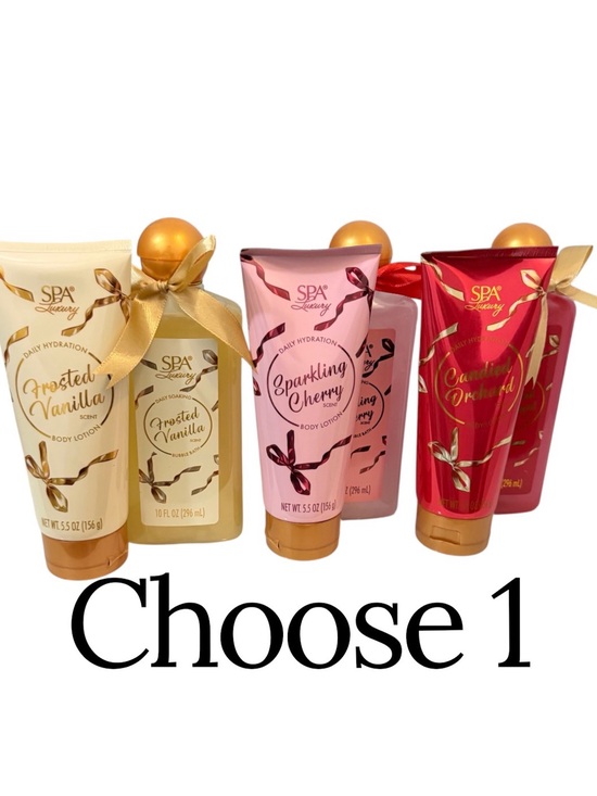 Spa Luxury Other - Spa Luxury Full Sized Holiday Lotion & Shower Gel